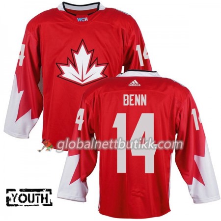 Canada Hockeydrakt Jamie Benn 14 World Cup i ishockey 2016 Rød - Barn